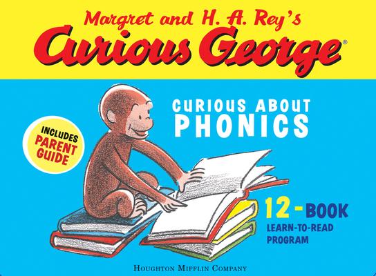 Curious George Curious about Phonics 12-Book Set by H. A. Rey, Boxed ...