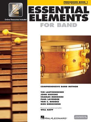 Essential Elements for Band - Percussion/Keyboard Percussion Book 1 with Eei (Book/Online Audio)