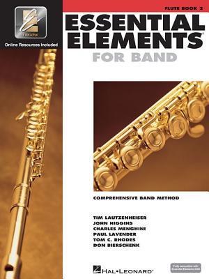 Essential Elements for Band Flute Book 2 W/Eei Comprehensive Flute Method for Beginner and Intermediate Players Includes Online Learning Tools and Pla