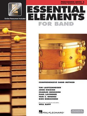 Essential Elements for Band - Book 2 with Eei: Percussion/Keyboard Percussion (Book/Online Media)