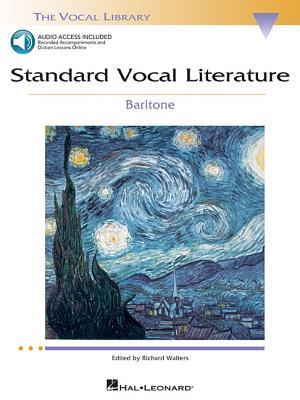 Standard Vocal Literature - An Introduction to Repertoire Baritone Book/Online Audio [With Access Code]