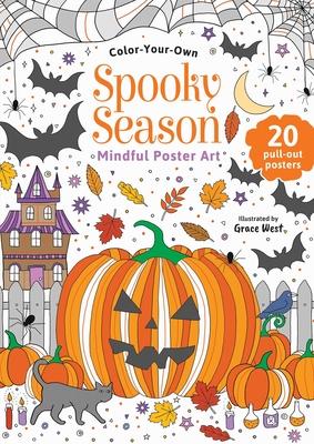 Spooky Season: Color-Your-Own Mindful Poster Art Subscription