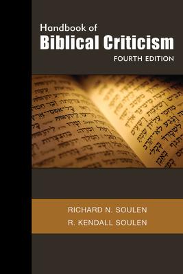 Handbook of Biblical Criticism