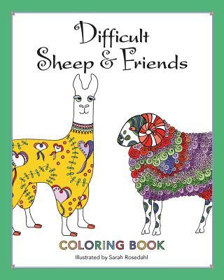 Difficult Sheep & Friends: Coloring Book Subscription