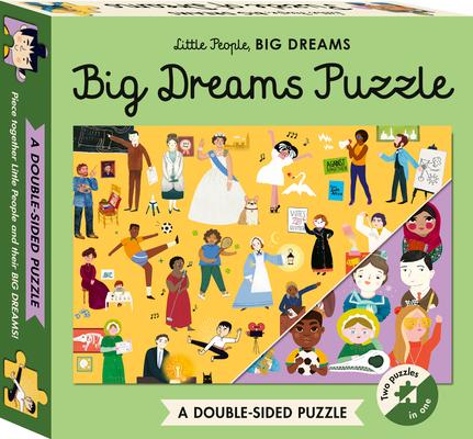 Little People, Big Dreams Puzzle: 100-Piece Double-Sided Puzzle