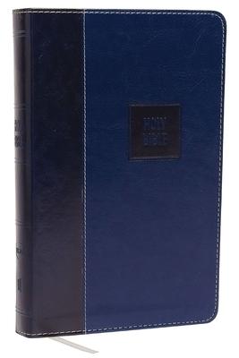 NKJV, Deluxe Gift Bible, Imitation Leather, Blue, Red Letter Edition by ...