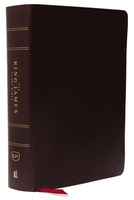 The King James Study Bible, Bonded Leather, Burgundy, Indexed, Full-Color Edition