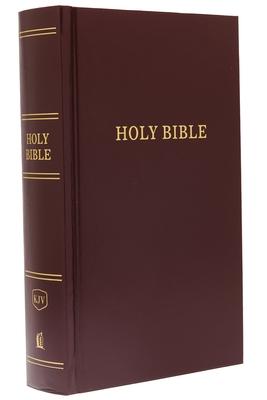 KJV, Pew Bible, Hardcover, Burgundy, Red Letter Edition