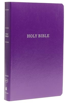 KJV, Gift and Award Bible, Imitation Leather, Purple, Red Letter Edition