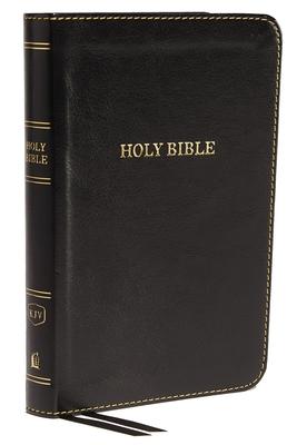 KJV, Thinline Bible, Compact, Imitation Leather, Black, Red Letter Edition