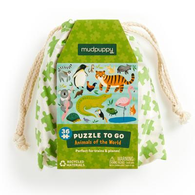 Animals of the World Puzzle to Go Subscription