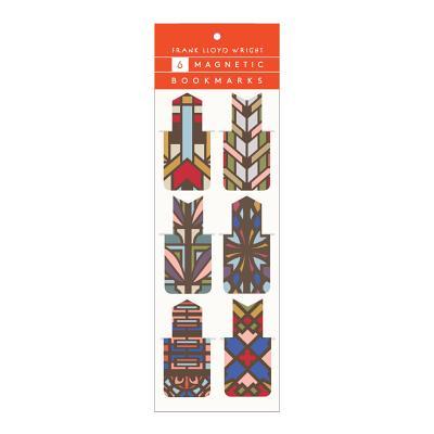 Frank Lloyd Wright Designs Magnetic Bookmarks