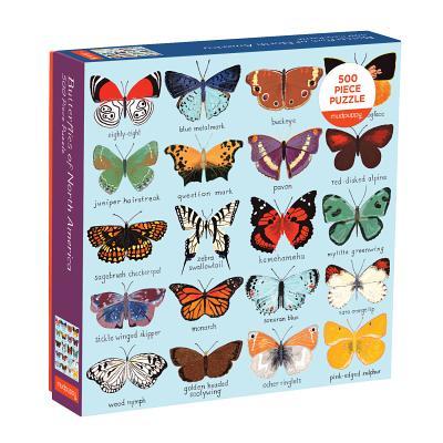 Butterflies of North America 500 Piece Family Puzzle