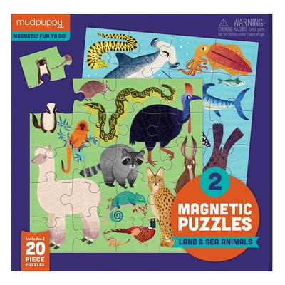 Land & Sea Animals Magnetic Puzzle