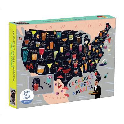 Cocktails Across America 1000 Piece Puzzle