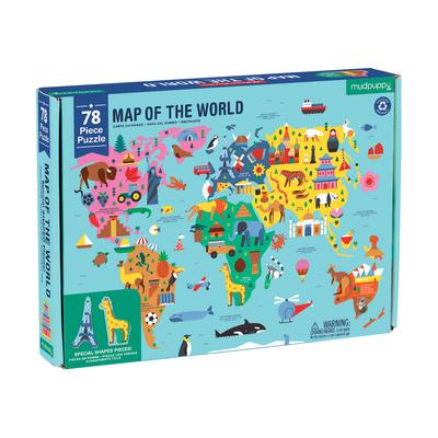 Map of the World Geography Puzzle