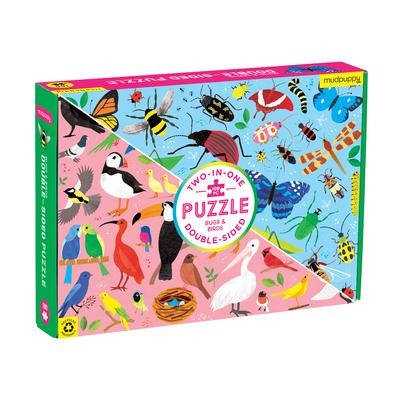 Bugs & Birds 100 Piece Double-Sided Puzzle