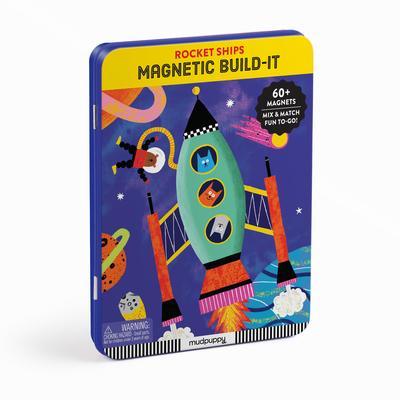 Rocket Ships Magnetic Build-It