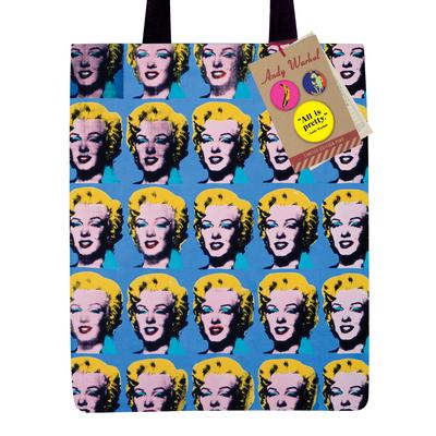 Tote Bag Canvas Andy Warhol Marilyn Monroe