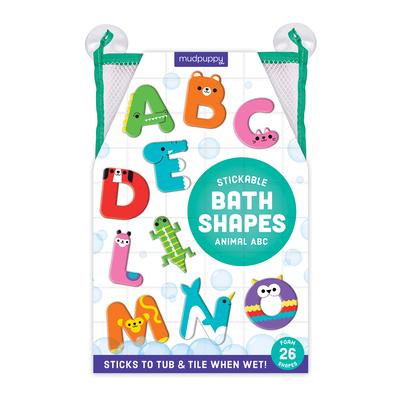 Animal ABC Stickable Foam Bath Shapes