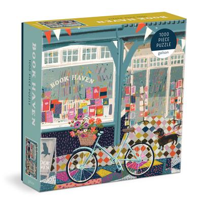 Book Haven 1000 Piece Puzzle in Square Box