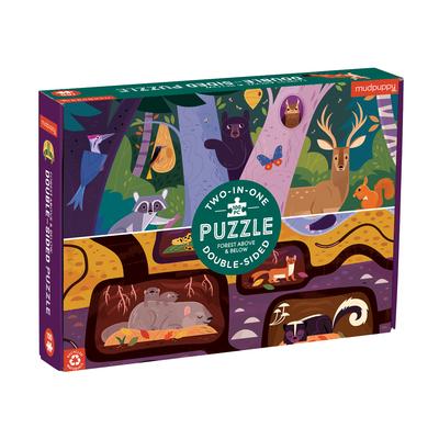 Forest Above & Below 100 Piece Double-Sided Puzzle