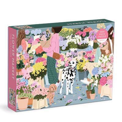 Flower Market 1000 Piece Puzzle