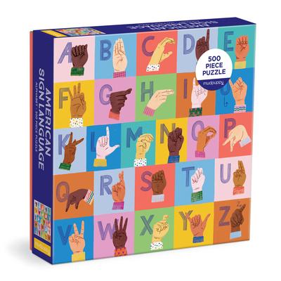 American Sign Language Alphabet 500 Piece Family Puzzle