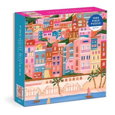 Colors of the French Riviera 1000 Piece Puzzle in Square Box