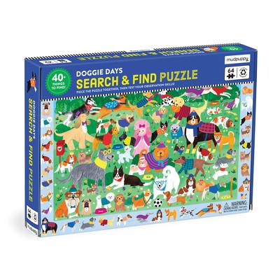 Dog Park 64 Piece Search and Find Puzzle