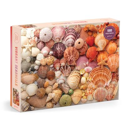 Vibrant Seashells 1000 Piece Puzzle