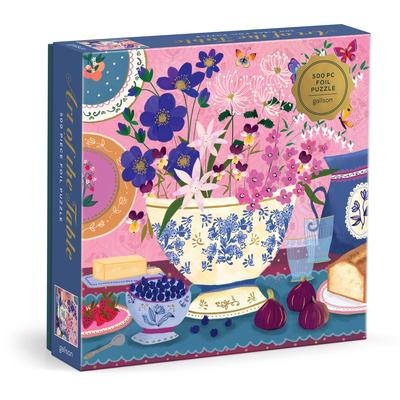 Joy Laforme Art of the Table 500 Piece Foil Puzzle Subscription