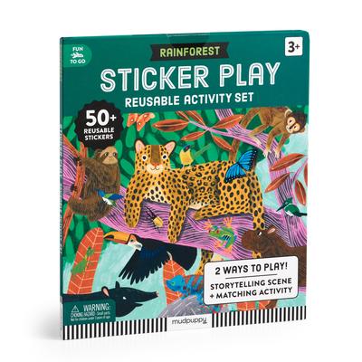 Rainforest Sticker Play Reusable Activity Set Subscription