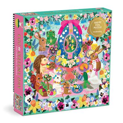 Egg-Cellent Day 500 Piece Foil Family Puzzle Subscription