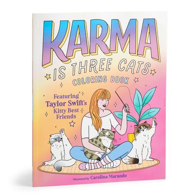 Karma Is Three Cats Coloring Book Subscription