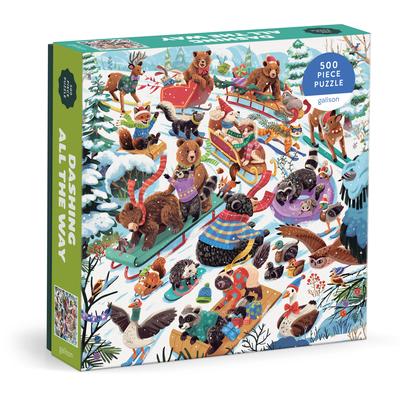 Dashing All the Way 500 Piece Puzzle Subscription
