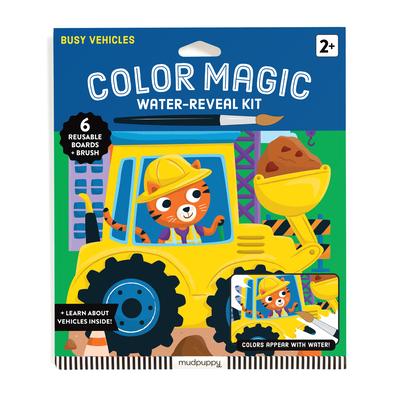 Busy Vehicles Color Magic Water-Reveal Kit Subscription