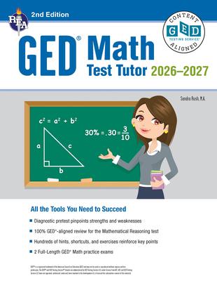 GED Math Test Tutor, for the 2026-2027 GED Test: Certified GED Aligned Prep Subscription