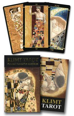 Golden Tarot of Klimt Mini: Pocket Gold Edition