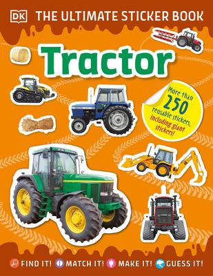 The Ultimate Sticker Book Tractor