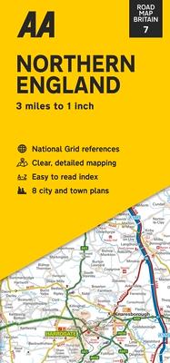 Road Map Britain: Northern England