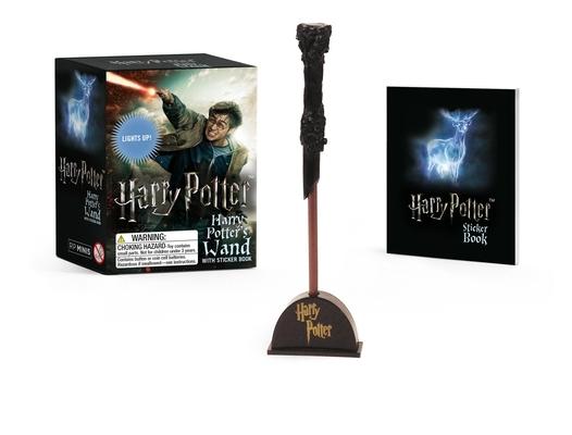 Harry Potter Wizard's Wand with Sticker Book: Lights Up!