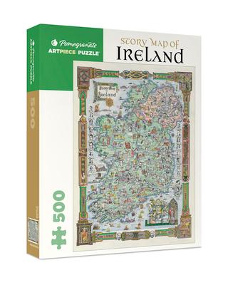 Story Map of Ireland: 500 Piece Jigsaw Puzzle