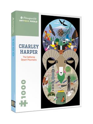 Charley Harper: The California Desert Mountains 1000-Piece Jigsaw Puzzle