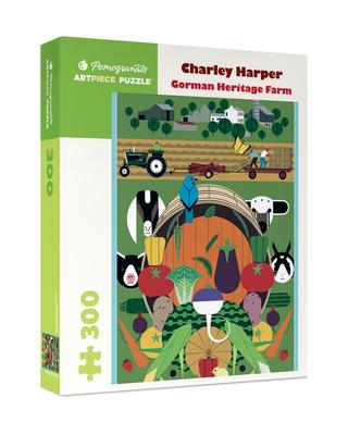 Charley Harper Gorman Heritage Farm 300 Piece Jigsaw Puzzle