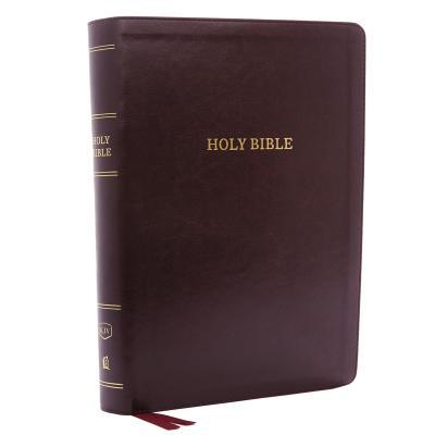 KJV, Deluxe Reference Bible, Super Giant Print, Imitation Leather, Burgundy, Red Letter Edition