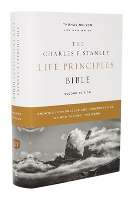 Kjv, Charles F. Stanley Life Principles Bible, 2nd Edition, Hardcover, Comfort Print: Growing in Knowledge and Understanding of God Through His Word