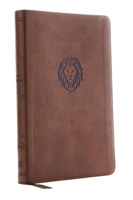 Kjv, Thinline Bible Youth Edition, Leathersoft, Brown, Red Letter Edition, Comfort Print