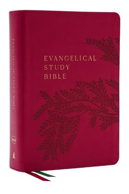 Nkjv, Evangelical Study Bible, Leathersoft, Rose, Red Letter, Comfort Print: Christ-Centered. Faith-Building. Mission-Focused.