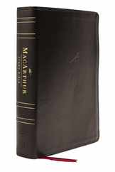 Nasb, MacArthur Study Bible, 2nd Edition, Leathersoft, Black, Comfort Print: Unleashing God's Truth One Verse at a Time Subscription